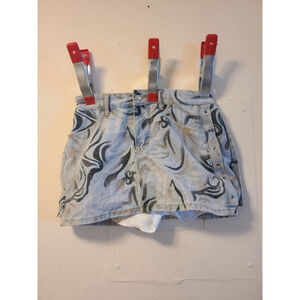 Women's Demin Blue Skirt